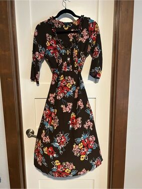 green boho midi dress Ecru and Sap Green Crinkled Cotton Boho Maxi Shirt Dress 34
